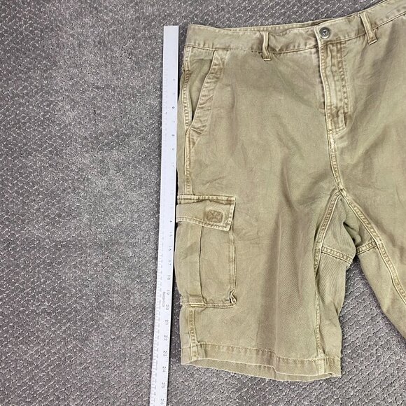 Gramicci Cargo Shorts Men's 36 Khaki Artisan Wash 12" - Picture 10 of 12